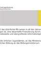 Mobile Screenshot of kita-portal-mv.de